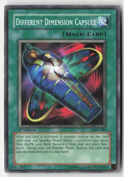 Yugioh - Different Dimension Capsule PGD-083 1st Edition - Pharaonic Guardian - Image 1