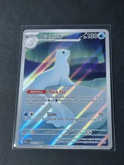 Pokemon Dewgong 097/094 Phantasmal Flames Illustration Rare IR TCG Card - Image 3