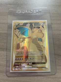 Dragonite EX (106/108) XY Evolutions Full Art Gold Ultra Rare Pokemon Card - Image 1