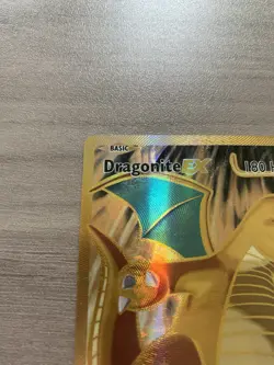 Dragonite EX (106/108) XY Evolutions Full Art Gold Ultra Rare Pokemon Card - Image 3
