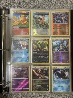 Pokemon TCG Mid Era Holo 90 card Binder Lot NM/M - Image 1