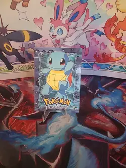 Pokemon TCG - Squirtle #07 Non-Holo - Black Logo - Topps TV Series 1 - NM Card - Image 1