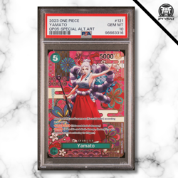 One Piece Card English - Yamato SP #OP01-121 - OP05 Awakening Of New Era- PSA 10 - Image 1