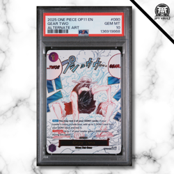 One Piece Card English - Gear Two #OP11-080 - EB02 Anime 25th - PSA 10 - Image 1