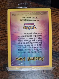 Ancient Mew Card Promo 1999-2000 Sealed - Image 2