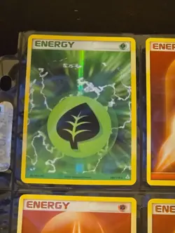 2007 Pokemon Energy Cards Incl. Green Leaf 105/110 NM Vintage Lot Of 18 - Image 2