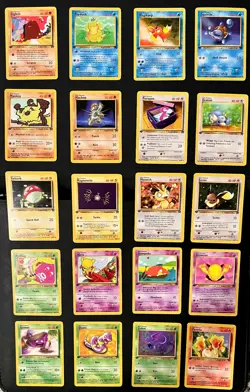 Team Rocket Dark Pokemon Lot | ALL 1st Edition 20 Cards in NM Condition! - Image 1