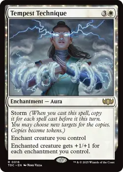 MTG Tarkir: Dragonstorm Commander - Tempest Technique - Image 1