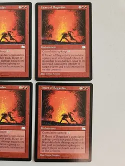 4 Heart of Bogardan Weatherlight Regular NM Near Mint MTG - Image 3