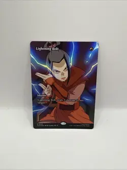 Lightning Bolt (Borderless - Foil) MTG: Avatar The Last Airbender - M 0032 - Image 1