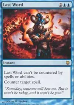 1 x Last Word - Darksteel - NM-Mint - MTG - Image 1