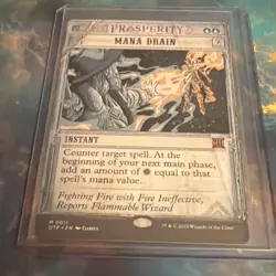 MTG OTP #11 Mana Drain Outlaws of Thunder Junction: Breaking News Regular - Image 1