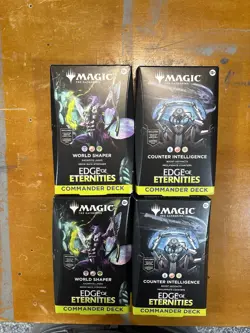 Magic the Gathering Edge of Eternities Commander Deck Set - Image 1