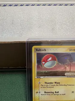 Pokemon TCG: 2006 EX Legend Maker Voltorb Reverse Holo #68/92, LP+ With Swirl! - Image 2