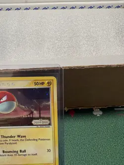 Pokemon TCG: 2006 EX Legend Maker Voltorb Reverse Holo #68/92, LP+ With Swirl! - Image 3