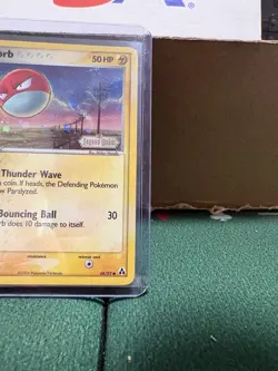 Pokemon TCG: 2006 EX Legend Maker Voltorb Reverse Holo #68/92, LP+ With Swirl! - Image 4