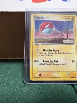 Pokemon TCG: 2006 EX Legend Maker Voltorb Reverse Holo #68/92, LP+ With Swirl! - Image 5