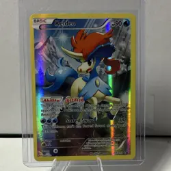 Pokemon TCG Keldeo XY118 XY Promo Holo Basic 90 HP Justified Sacred Sword - Image 1