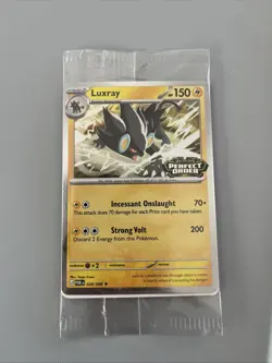 Pokemon Luxray 028/088 Perfect Order Best Buy Promo Sealed NM Mint - Image 1