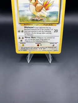 Pidgeotto 22/102 Rare Base Set Unlimited Pokemon TCG - LP - Image 3
