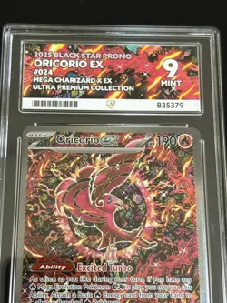 Pokemon TCG Oricorio Ex #024 Black Star Promo Ultra Premium Collection ACE 9 - Image 4