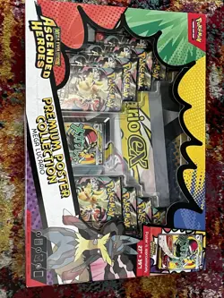 Pokemon TCG Mega Lucario Premium Poster Collection Ascended Heroes -Sealed / NEW - Image 1