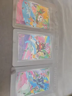 Pokemon First Partner Illustration Collection Rowlet Litten Popplio - Image 1