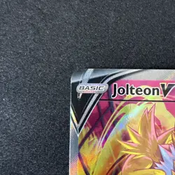 Pokemon Jolteon V SWSH183 Promo Holo Basic Thunder Sword & Shield English - Image 3