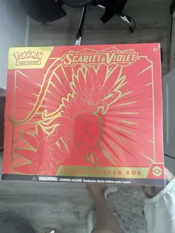 Pokemon TCG Scarlet & Violet Base Set Elite Trainer Box ETB Koraidon New Sealed - Image 1