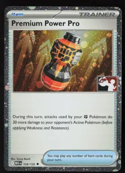 Pokemon Premium Power Pro 124/132 Prize Pack Series 8 Cosmo Holo Pack Fresh - NM - Image 1