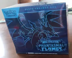 Pokemon Mega Evolution Phantasmal Flames Elite Trainer Box Charizard 2025 - Image 1