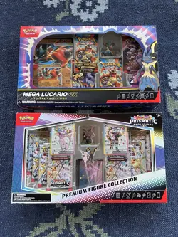 POKEMON PRISMATIC EVOLUTION PREMIUM FIGURE AND MEGA EVOLUTIONS FIGURE COLLECTION - Image 1