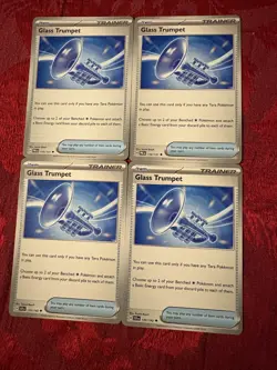 4x Glass Trumpet - Various Sets - Pokemon TCG - Playset - Image 1