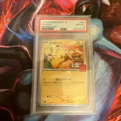 2025 POKEMON JPN M-P PROMO MCDONALD'S #020 PIKACHU PSA 10 - Image 1