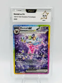 PCA 9,5 Carte Pokemon Mentali Ex Alternative Evolutions Prismatiques 155/131 FR - Image 2