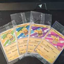 NEW! - Pokemon Pikachu Berkemeja Batik Sealed Promo 101-155-154-190/SV-P - Image 1
