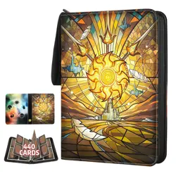 Trading Card Binder for MTG/YGO/PTCG/Game Cards, Holds 440 Cards,Premium Coll... - Image 1