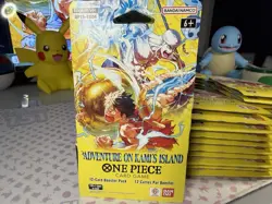 One Piece Adventure On Kami’s Island OP15-EB04 Sleeved Booster 90x 🔥 Sealed - Image 2