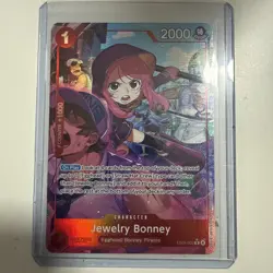 One Piece Adventure On Kami’s Island Jewelry Bonney EB04-002 R Alt Art English - Image 1