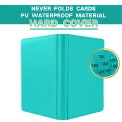 1000+ Pockets Trading Card Binder, 16-Pocket Card Ablum Compatible with MTG,S... - Image 4