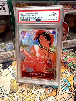 One Piece 2023 Portgas D Ace Gift Collection #028 PSA 10 Gem Mint - Image 2