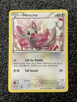 Minccino 84/99 - Next Destinies - Uncommon - Pokemon Card TCG - 2012 - Image 1