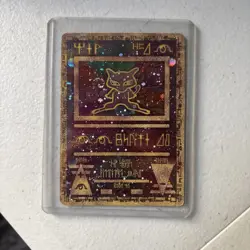 Ancient Mew Pokemon Card 2000 Movie Promo Holo Vintage WOTC NM/LP Rare - Image 2