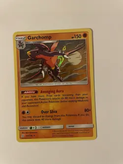 Pokemon Card Unified Minds Garchomp 114/236 Rare Holo P3 - Image 1