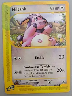 Pokemon Vintage e-Reader Lot (5 Cards) – Aquapolis, Skyridge, EX Era – DMG/HP - Image 4