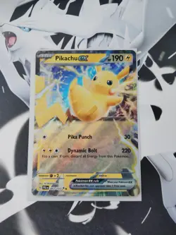 Pikachu ex 063/193 Paldea Evolved Double Rare Pokemon Card Mint NM - Image 1