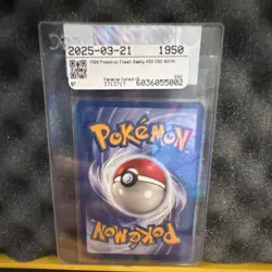 Pokemon Gastly Fossil 33/62 CGC 1999 Uncommon Regular Unlimited English Card - Image 2