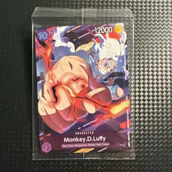 Monkey.D.Luffy (BANDAI CARD GAMES Fest 23-24) P-041 Sealed English Promo Emotion - Image 1