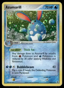 *FRI NIGHT* Azumarill 114/113 Delta Species Secret Rare - Image 1