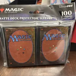 100 ULTRA PRO MAGIC CLASSIC CARD BACK DECK PROTECTOR Sleeves 86954 mtg storage - Image 1